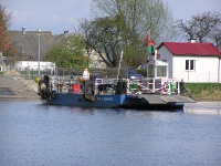 Ferry across the Nogat River